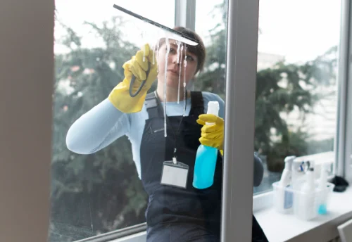 Nettoyage de vitres intérieures et extérieures à Sadroc